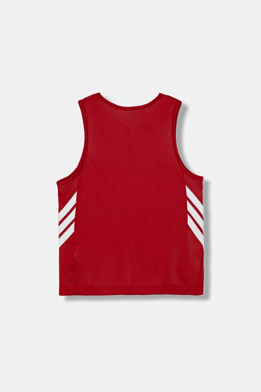 Детский топ adidas Originals цвет красный с аппликацией JM5138