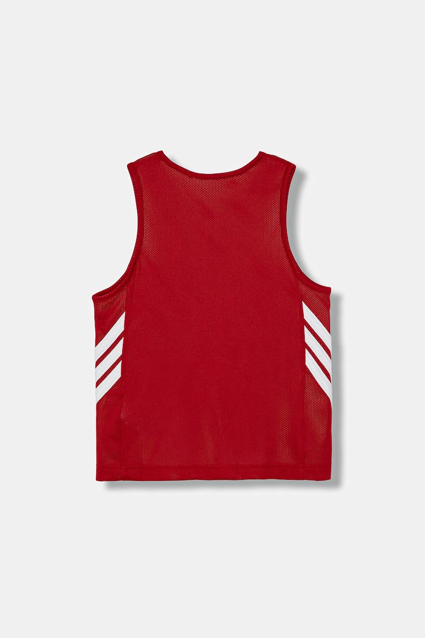 Детский топ adidas Originals цвет красный с аппликацией JM5138 Детский топ adidas Originals цвет красный с аппликацией JM5138