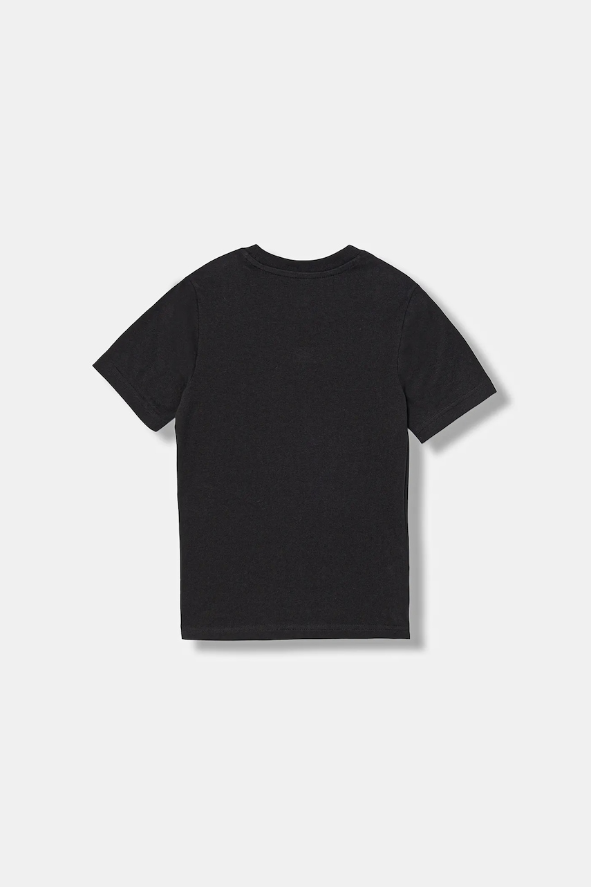 Хлопковая футболка adidas цвет чёрный с принтом JV5246 Хлопковая футболка adidas цвет чёрный с принтом JV5246