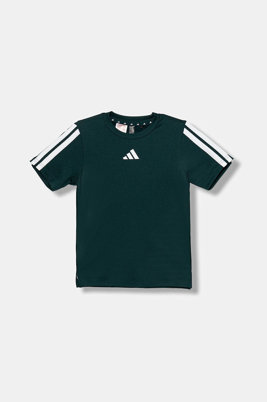 adidas tricou copii culoarea verde, cu imprimeu, JW2527