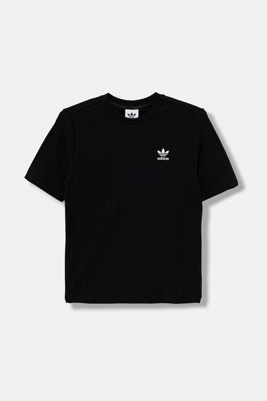 adidas Originals tricou copii culoarea negru, uni, JX5178