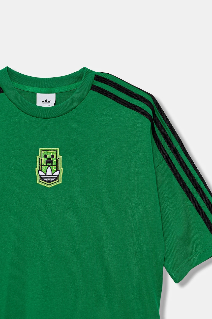 Dětské bavlněné tričko adidas Originals MINECRAFT (obrázek 4)