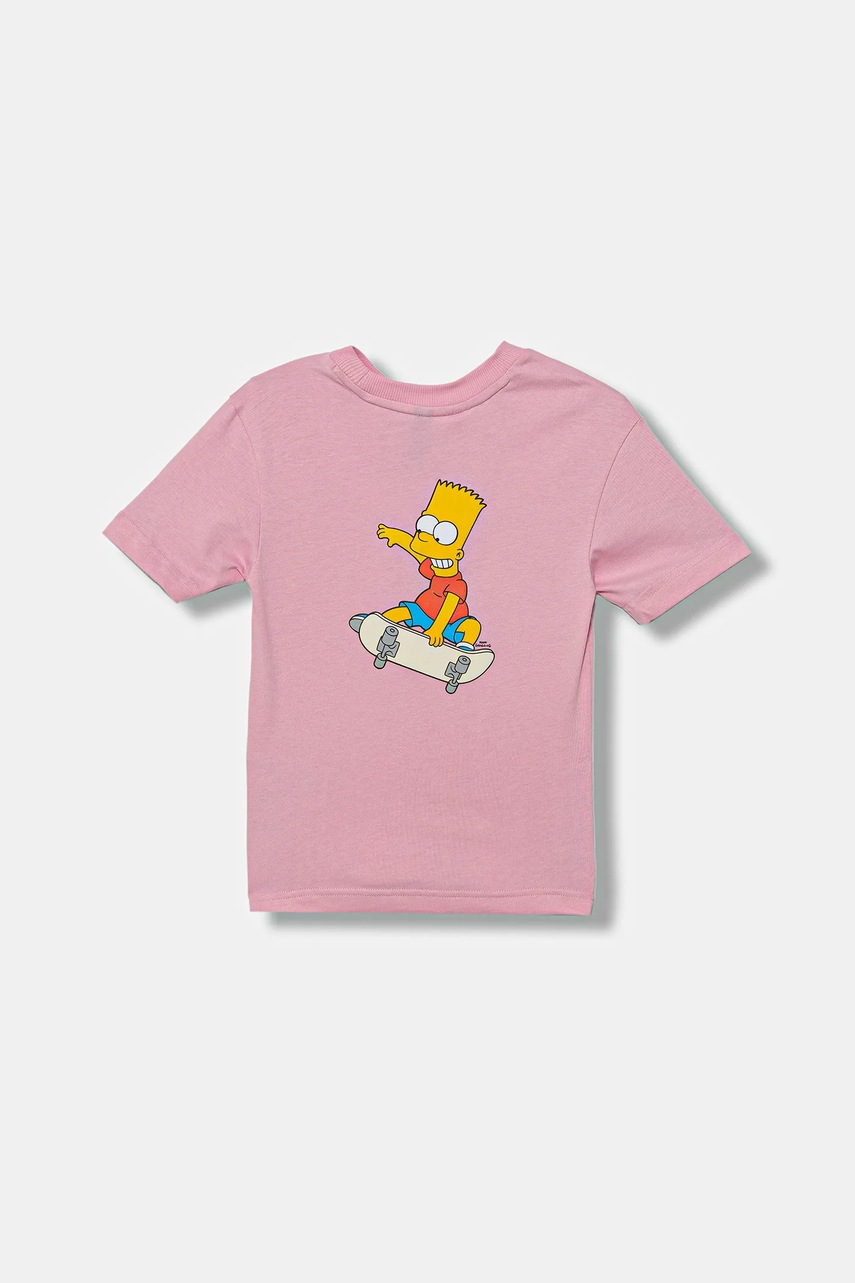 Детская футболка adidas цвет розовый с принтом JM0831