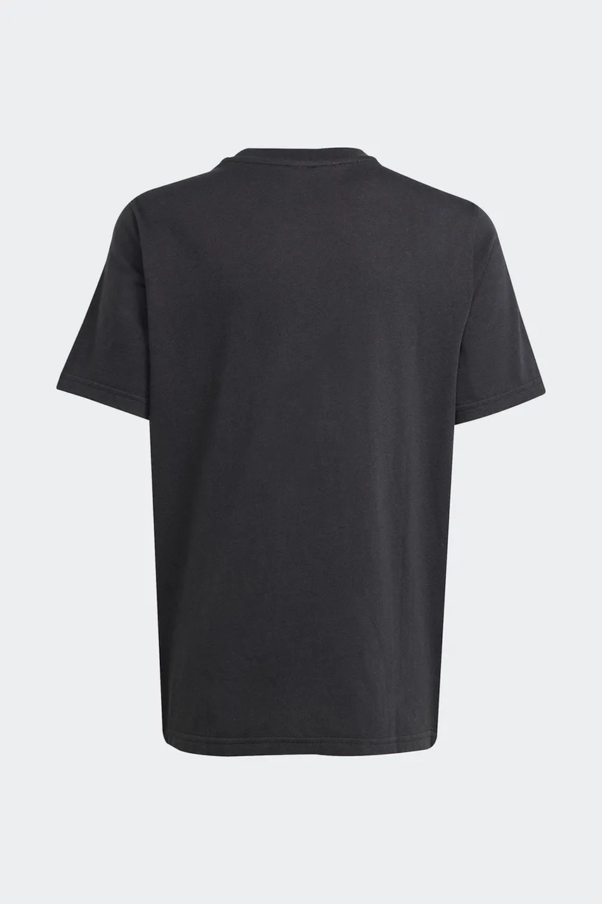 Детская футболка adidas Performance All Blacks цвет чёрный с принтом JW9936