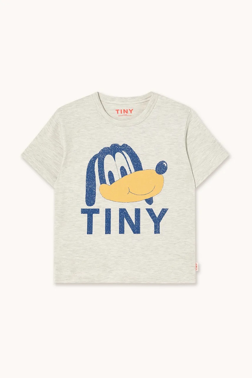 Детская футболка Tinycottons TINY DOG GRAPHIC TEE цвет бежевый с принтом AW25-311 Детская футболка Tinycottons TINY DOG GRAPHIC TEE цвет бежевый с принтом AW25-311