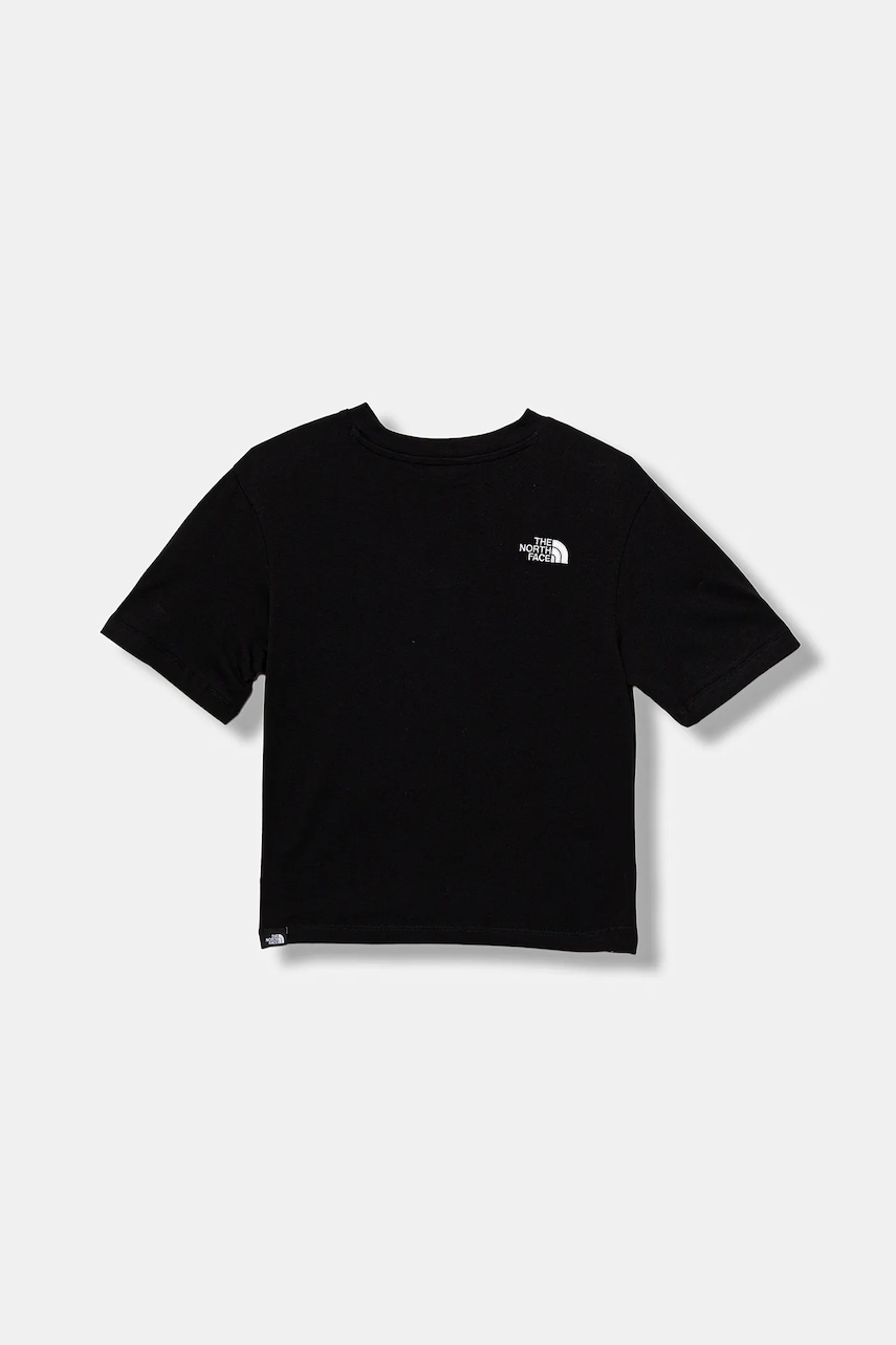 Дитяча бавовняна футболка The North Face TEEN ESSENTIAL OVERSIZE SS TEE колір чорний з аплікацією NF0A8EFPJK31 в Луцьку Дитяча бавовняна футболка The North Face TEEN ESSENTIAL OVERSIZE SS TEE колір чорний з аплікацією NF0A8EFPJK31 в Луцьку