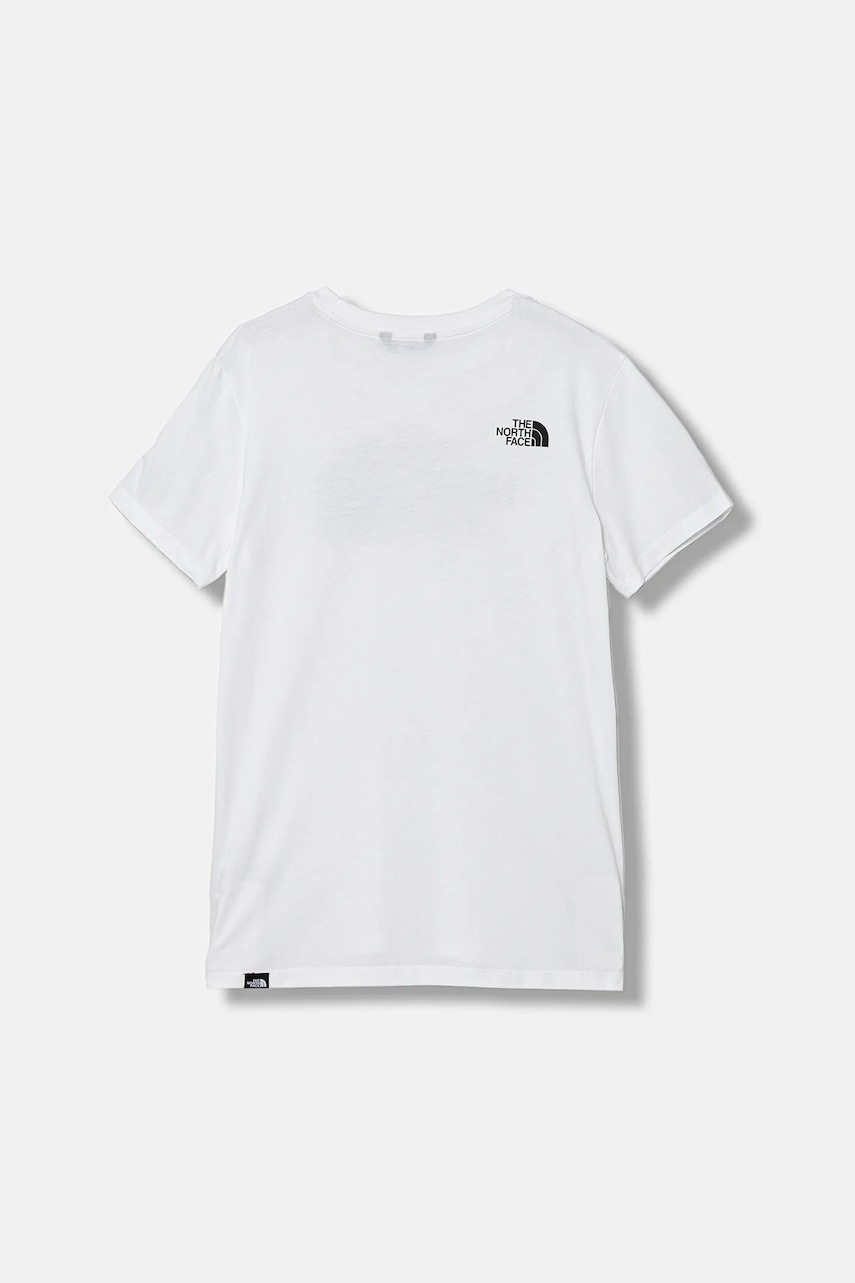 Дитяча футболка The North Face TEEN EASY REGULAR SS TEE колір білий з принтом NF0A8EHGFN41 в Луцьку Дитяча футболка The North Face TEEN EASY REGULAR SS TEE колір білий з принтом NF0A8EHGFN41 в Луцьку