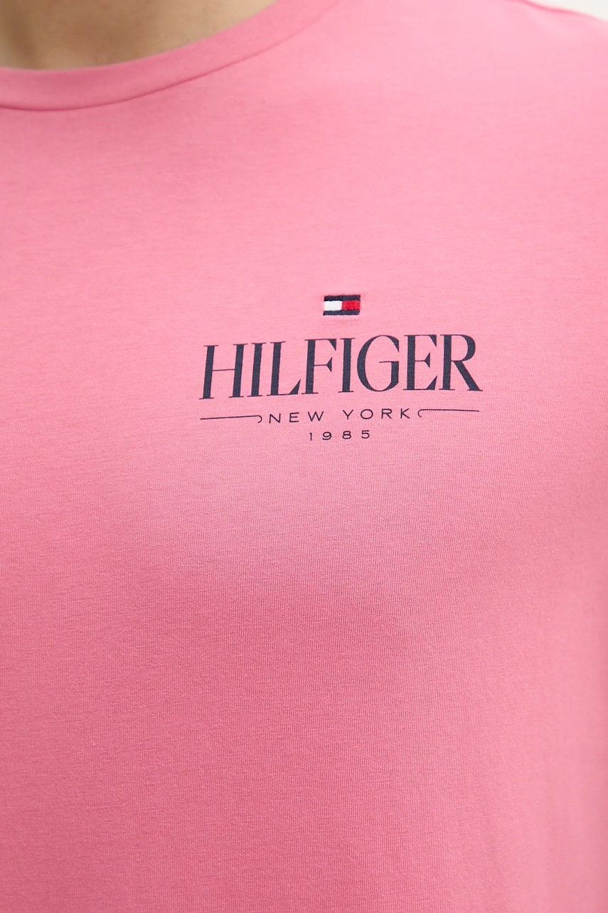 Βαμβακερό μπλουζάκι Tommy Hilfiger φωτογραφία