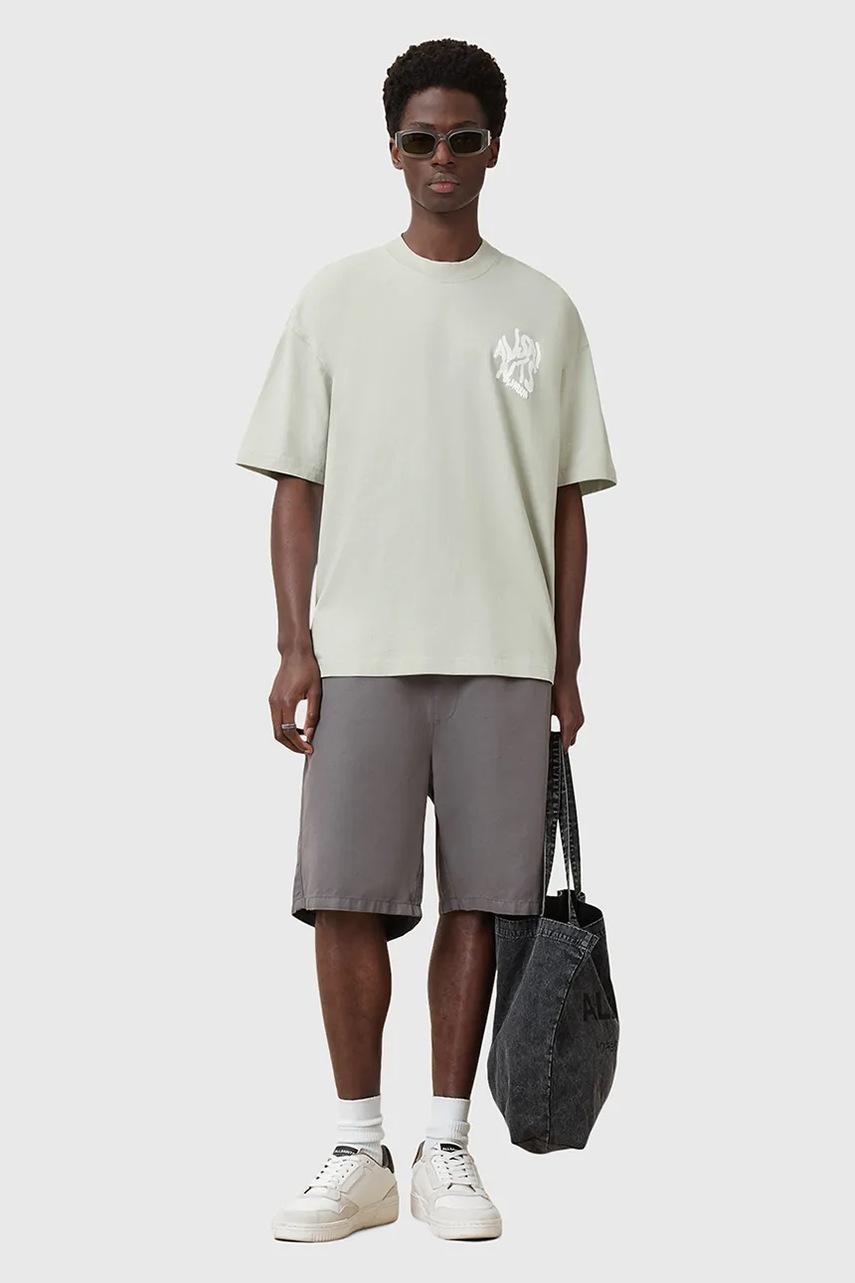 Bavlněné tričko AllSaints ORLANDO (obrázek 6)