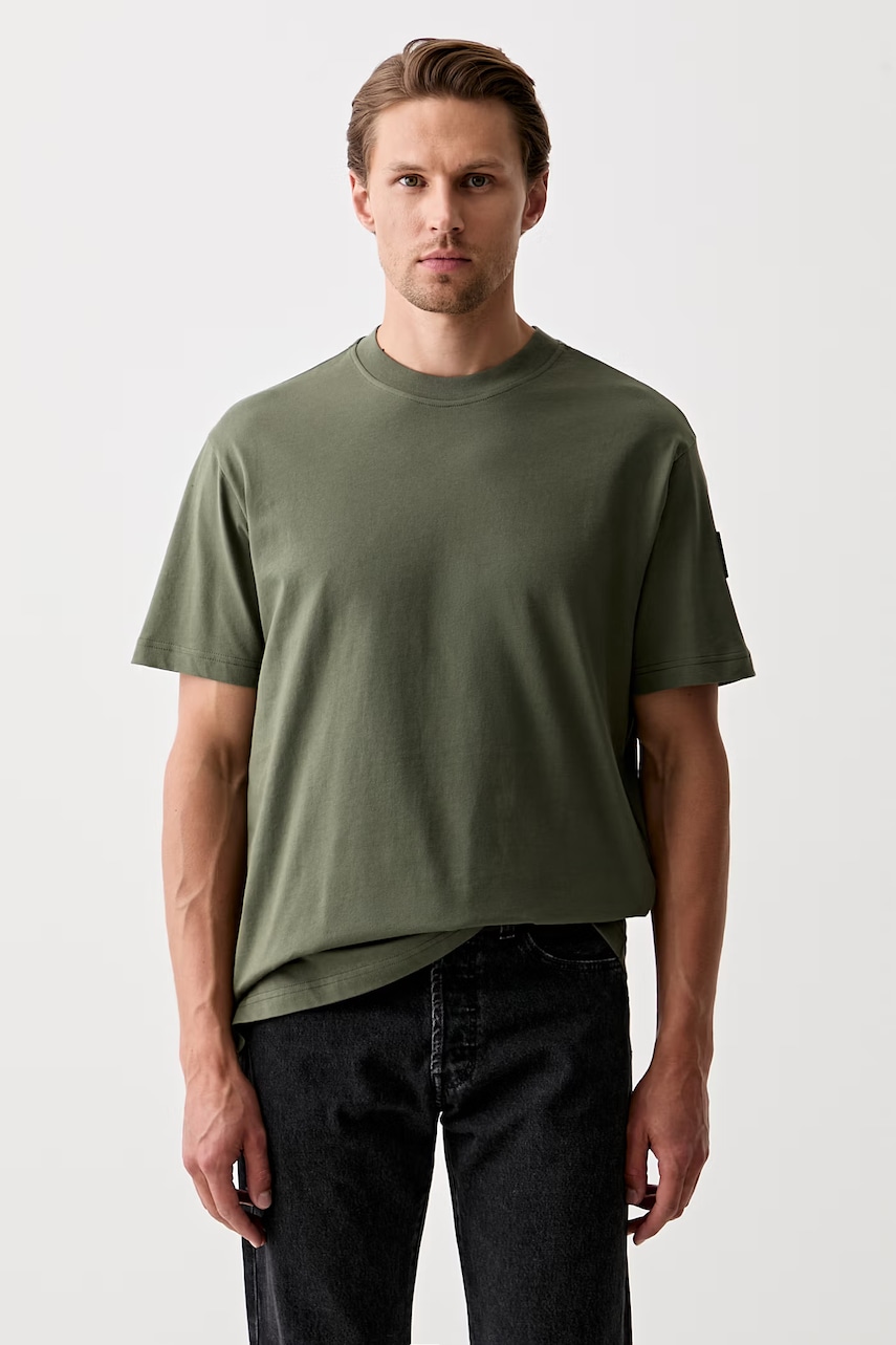 Karl Lagerfeld Jeans T-shirt męski bawełniany