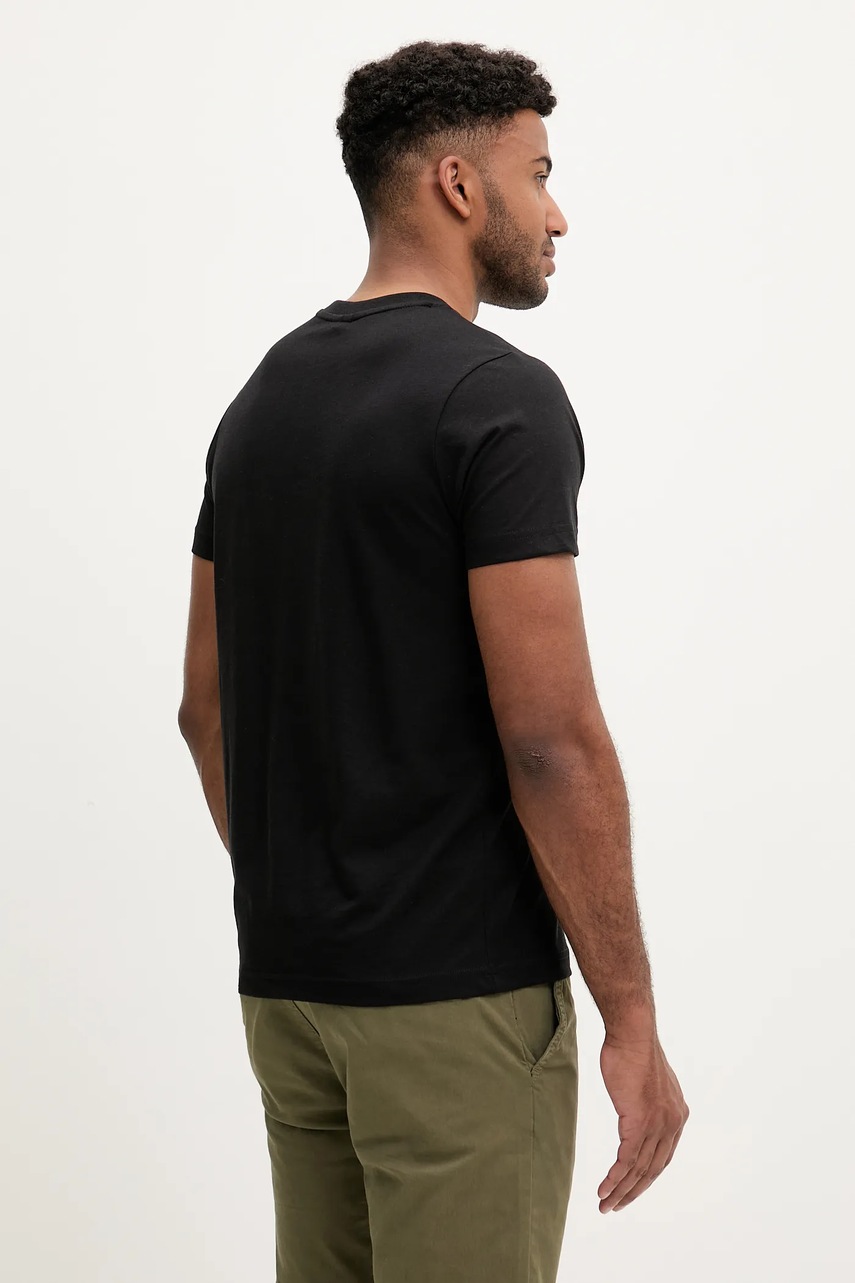 Футболка Karl Lagerfeld Jeans цвет чёрный с принтом A3M17037