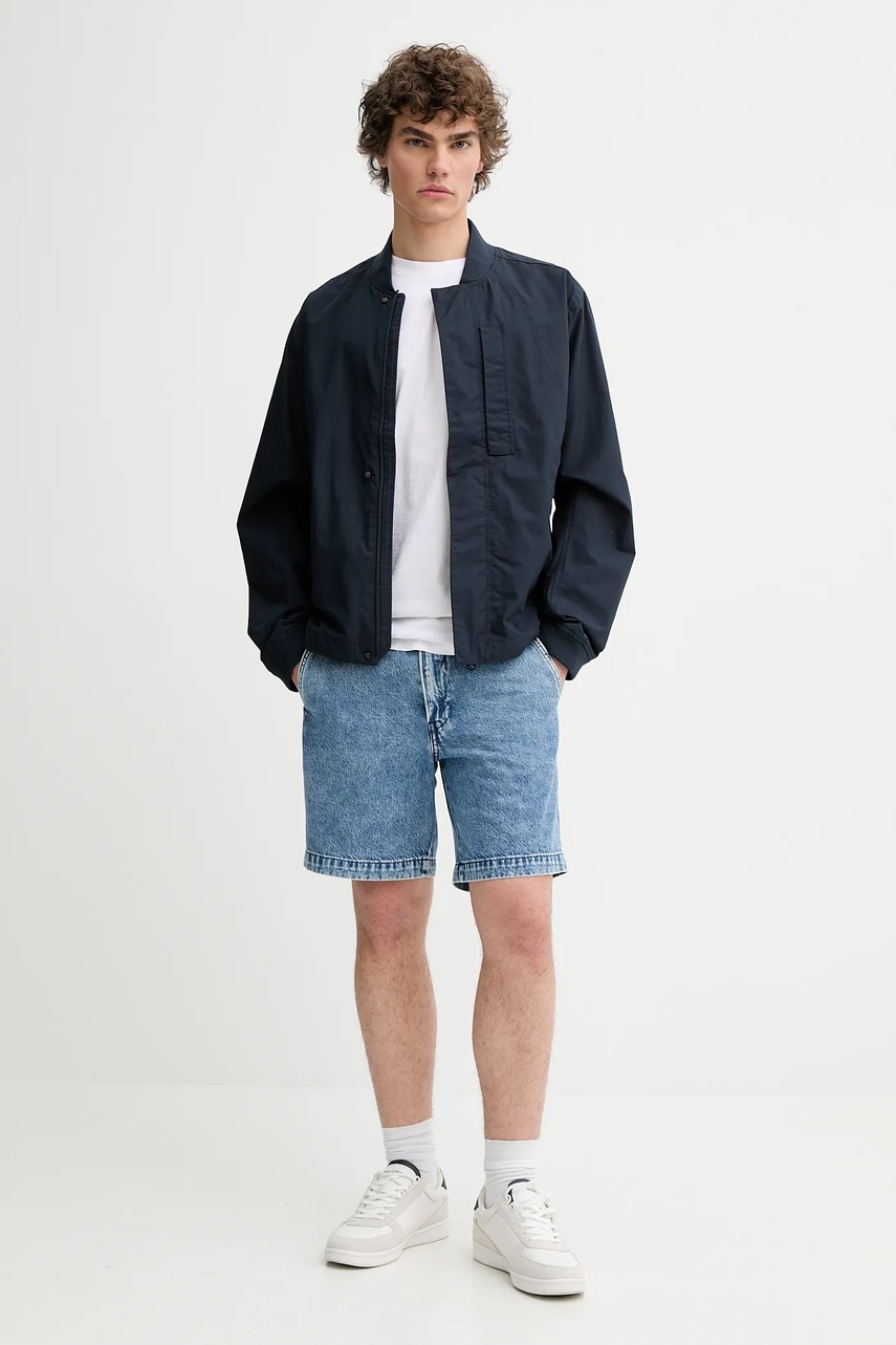 Хлопковая футболка G-Star цвет белый однотонная D26043-C372