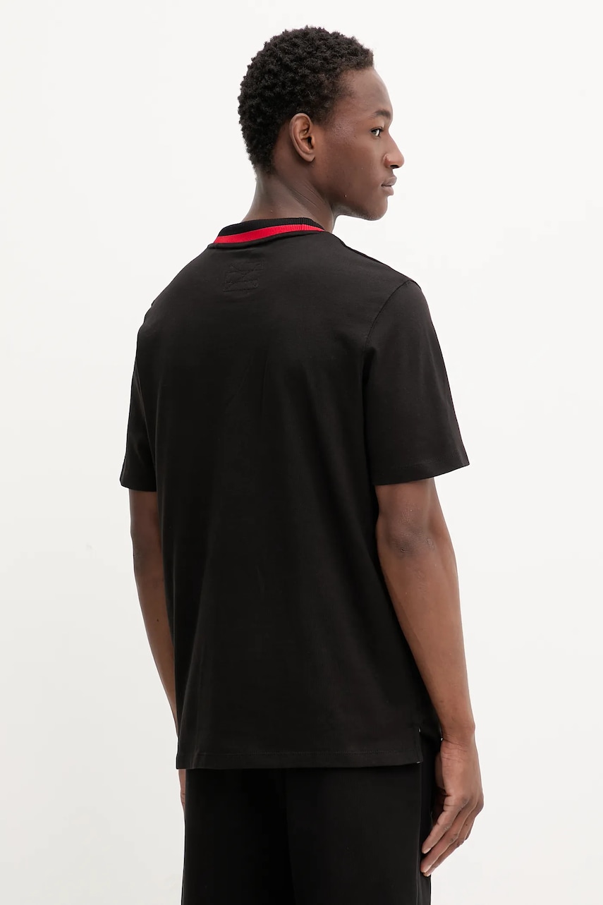 Bavlněné tričko HUGO Dugbytee