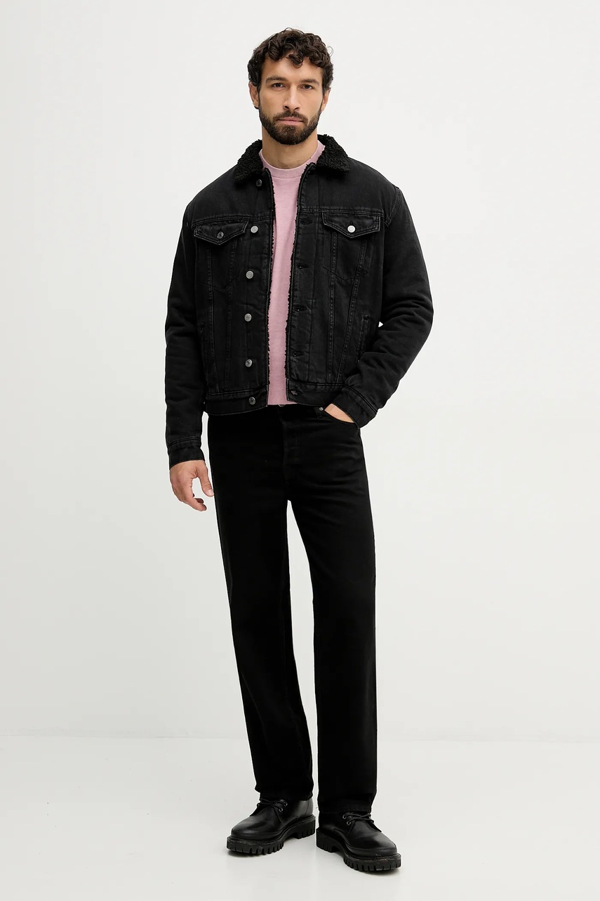 Хлопковая футболка United Colors of Benetton цвет розовый однотонная 3ZITU10AV