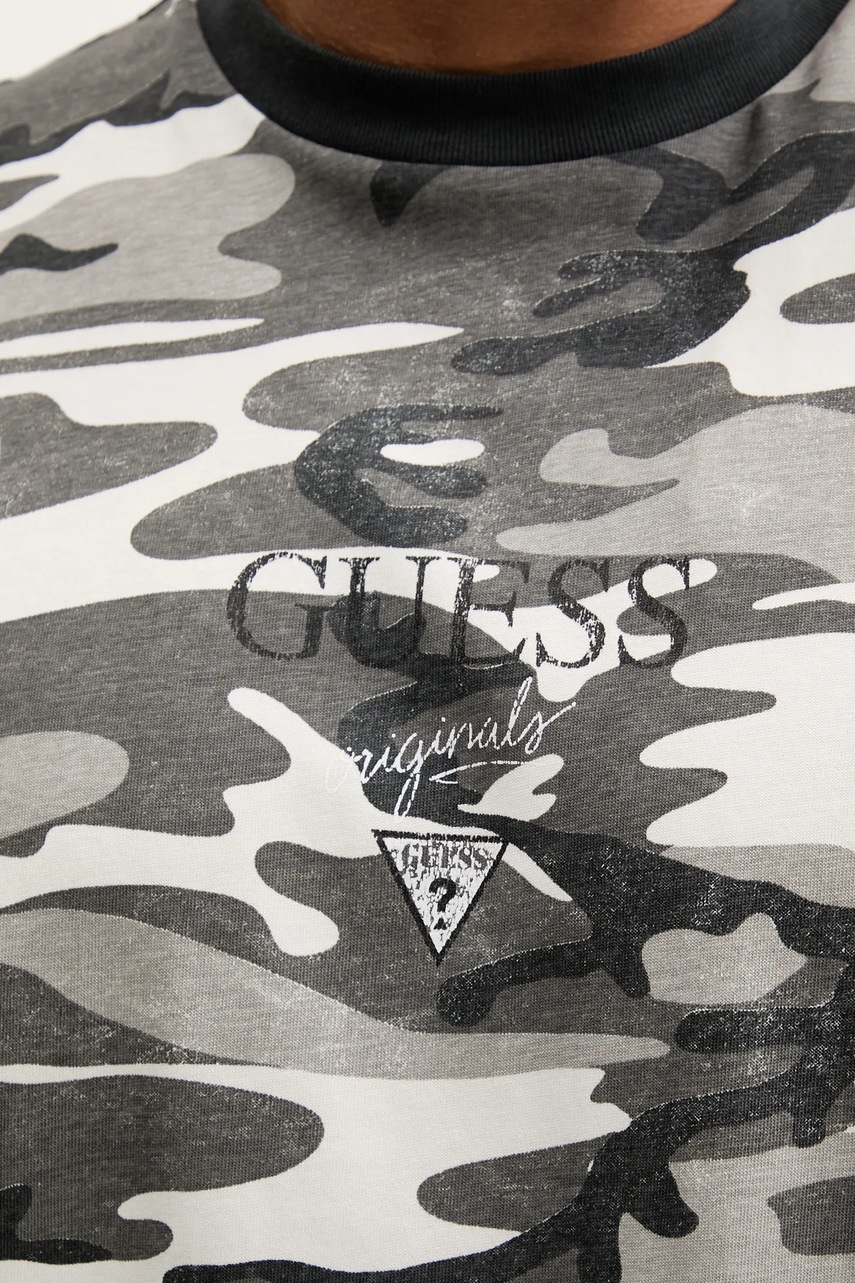 Βαμβακερό μπλουζάκι Guess Originals φωτογραφία