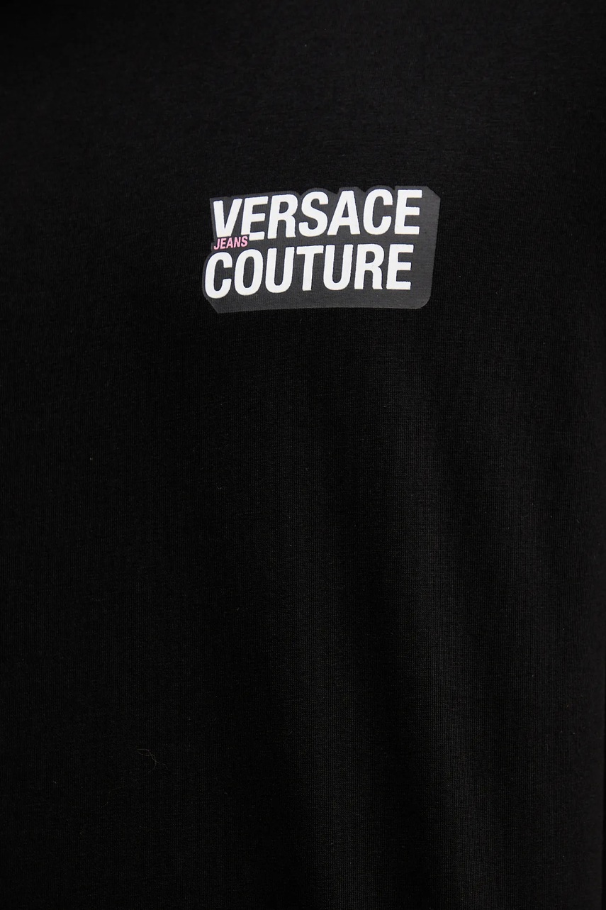 Βαμβακερό μπλουζάκι Versace Jeans Couture φωτογραφία