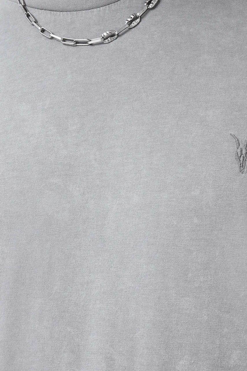 Βαμβακερό μπλουζάκι AllSaints SAKA φωτογραφία