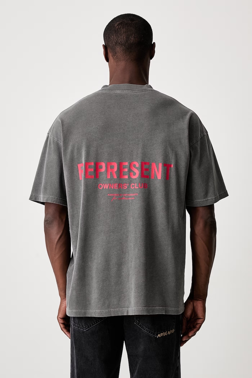Represent T-shirt oversize bawełniany męski