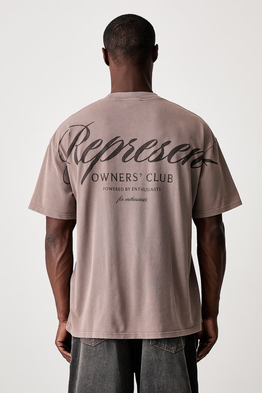 Represent Owners Club Script tricou din bumbac pentru bărbați
