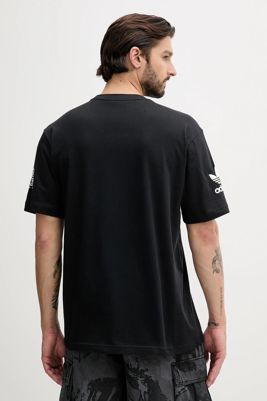 Bavlněné tričko adidas Originals 90S Football Tee (obrázek 3)