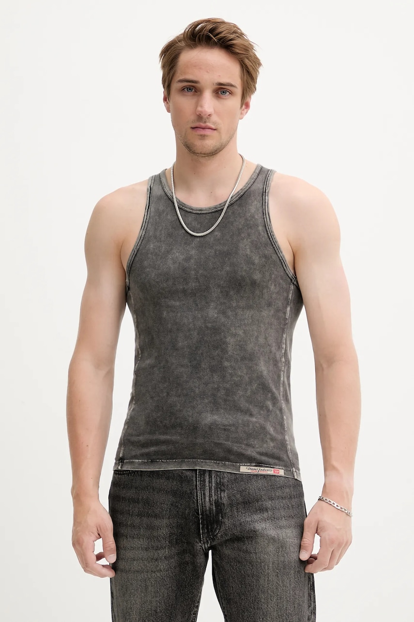 Diesel tricou WALTY-DNM culoarea gri, A17818.0HERQ