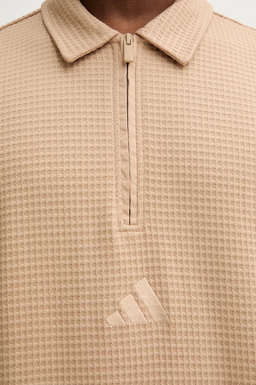 Bavlněné polo tričko adidas All SZN (obrázek 5)