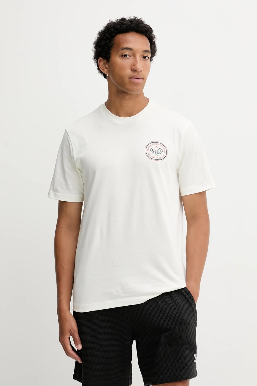 Bavlněné tričko adidas Country Club Scenic Graphic Tee (obrázek 3)