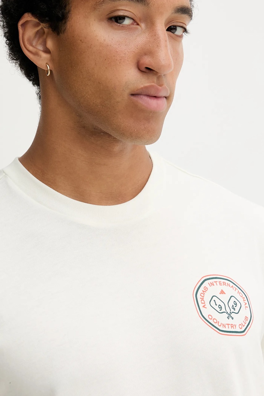 Bavlněné tričko adidas Country Club Scenic Graphic Tee (obrázek 4)