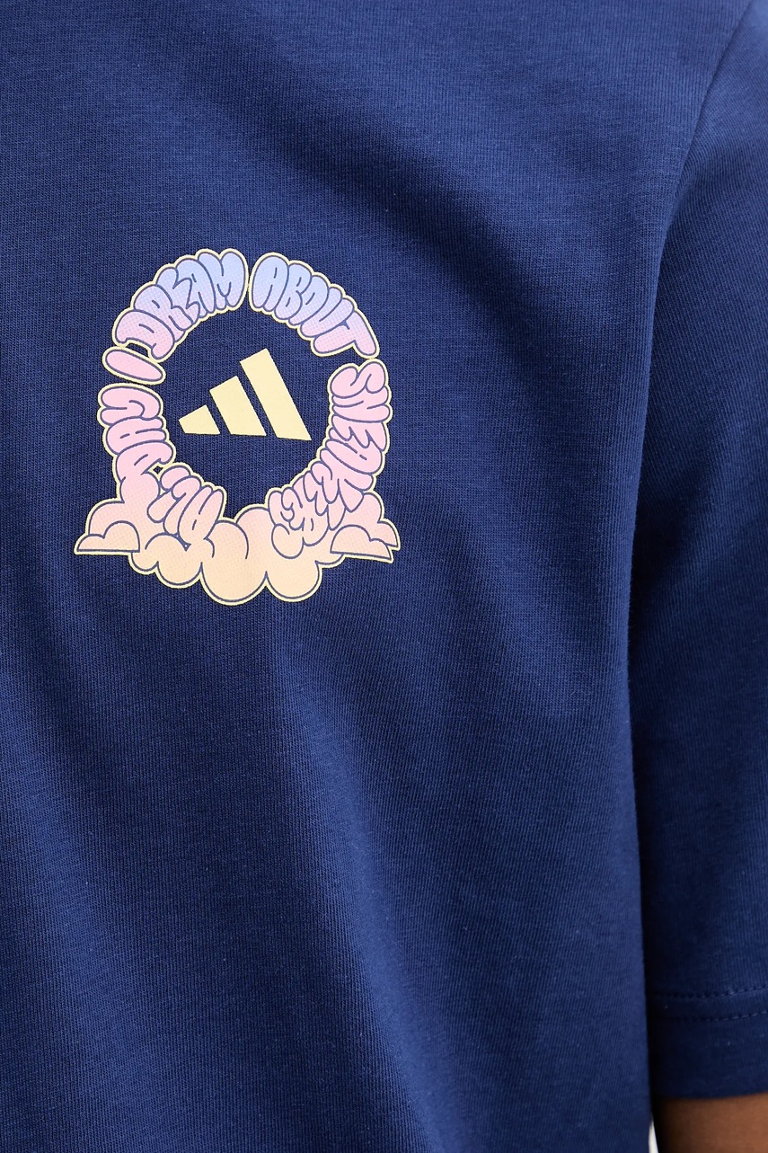 Bavlněné tričko adidas 90S CITY (obrázek 5)