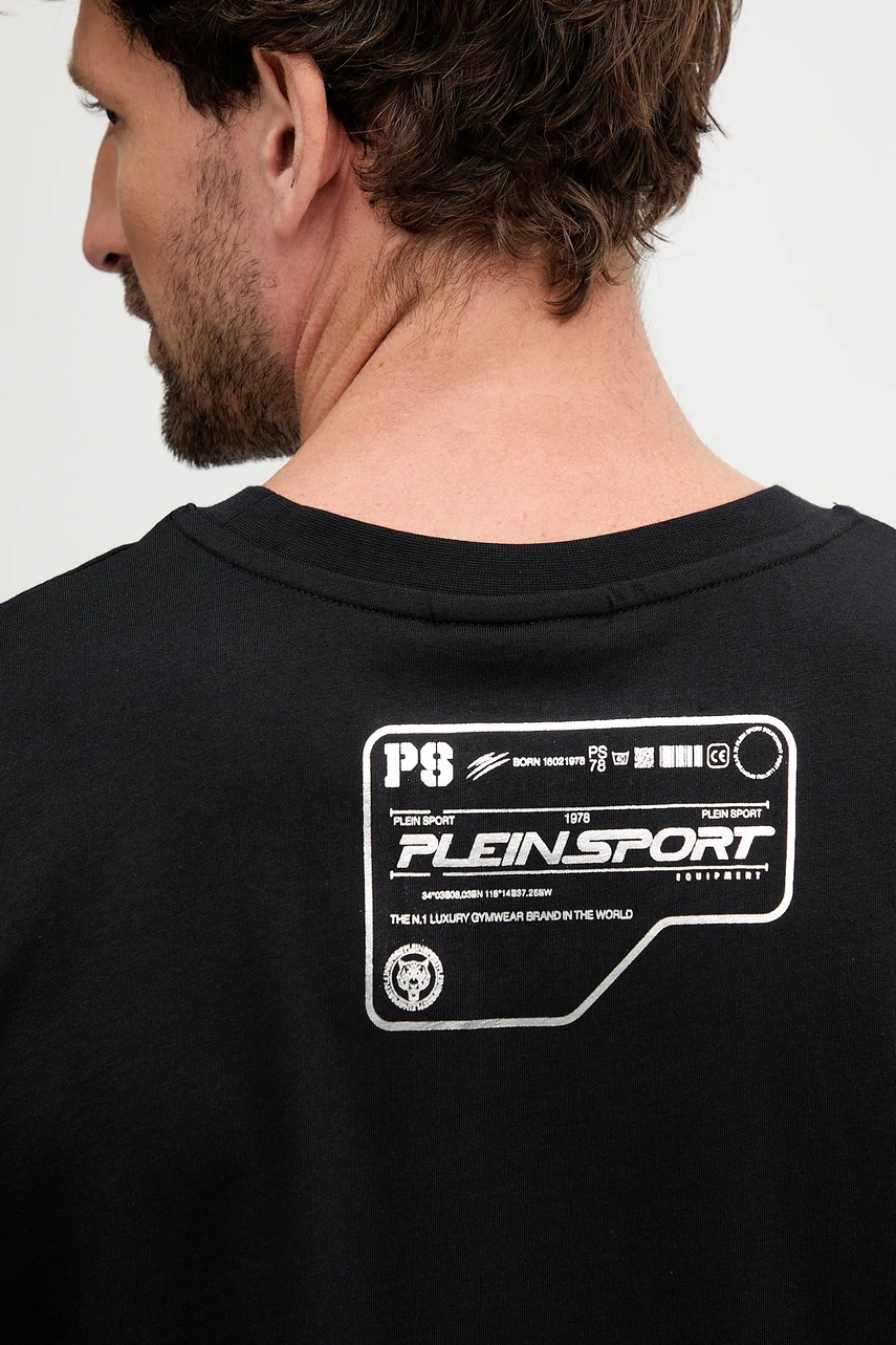 Bavlněné tričko PLEIN SPORT (obrázek 5)