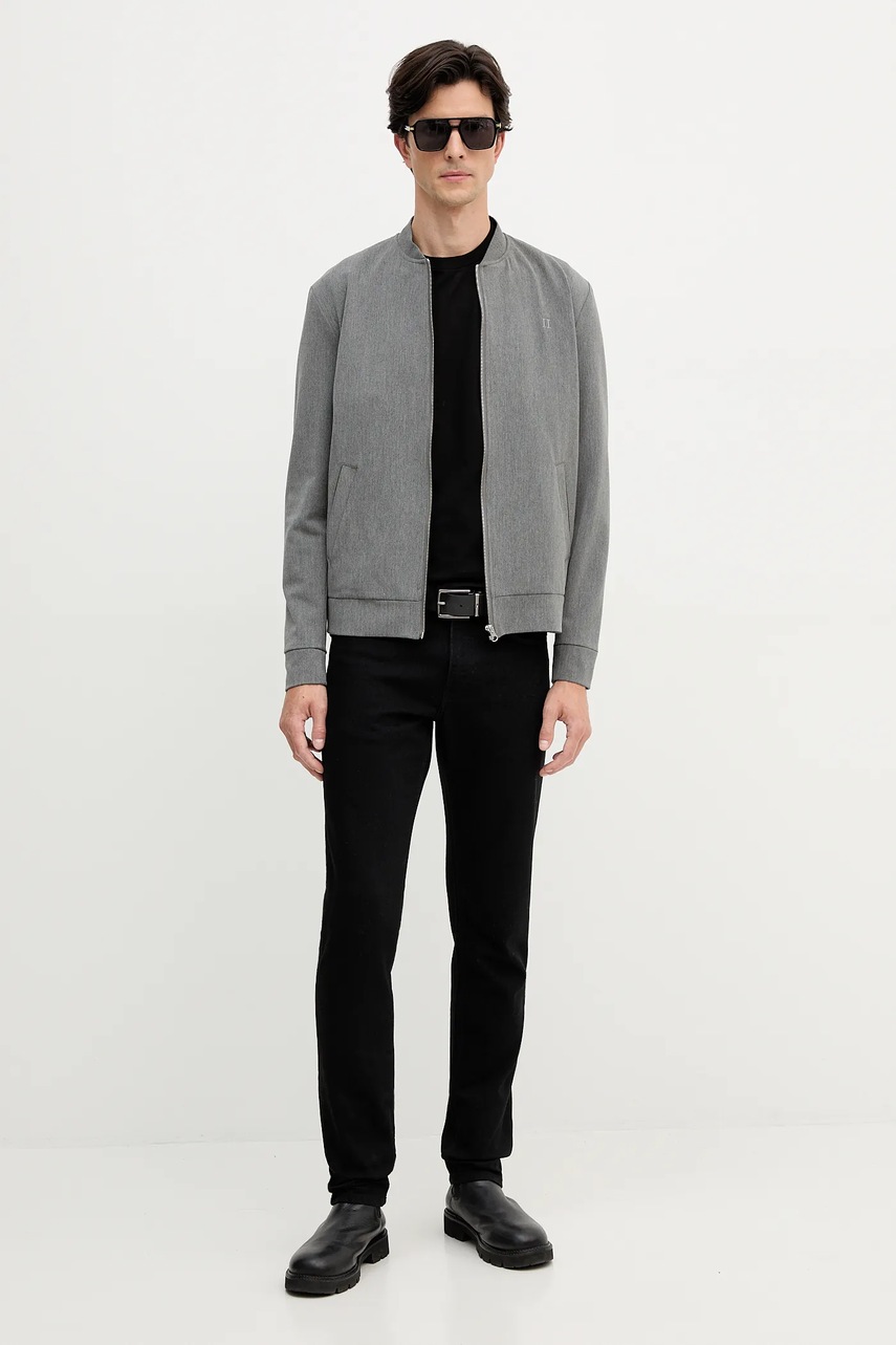 Хлопковая футболка Emporio Armani цвет чёрный однотонная EM002832 AF12955