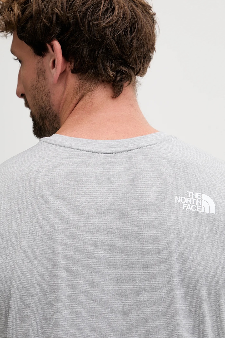 Αθλητικό μπλουζάκι The North Face 24/7 ανδρικά, χρώμα: γκρι, NF0A894BCQO1 φωτογραφία