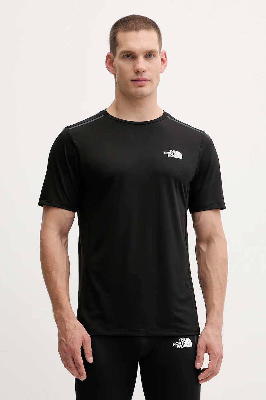 The North Face tricou de antrenament Mountain Athletics Tape culoarea negru, uni, NF0A8DY9JK31