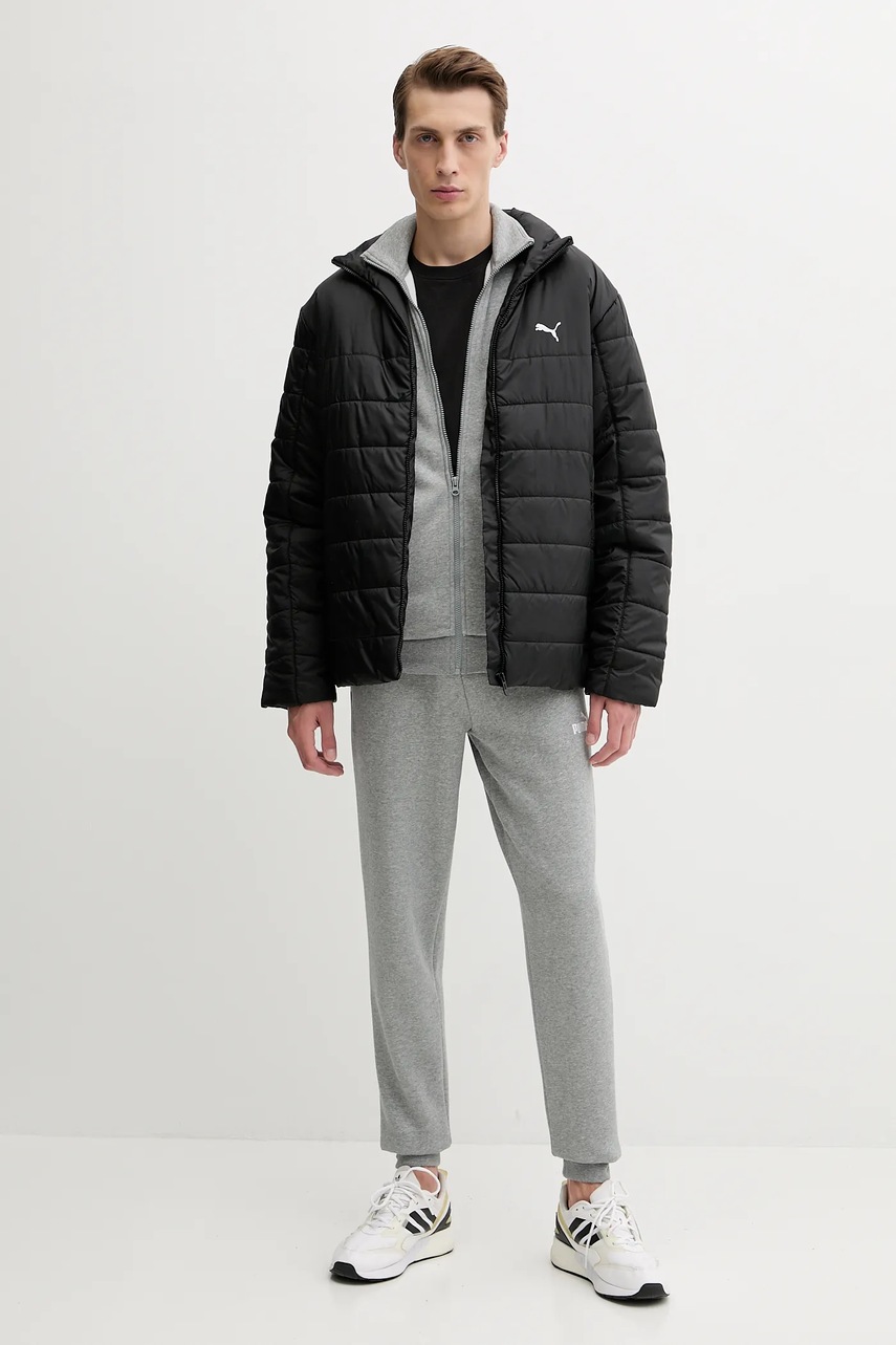 Хлопковая футболка Puma PUMA x SQUID GAME цвет чёрный с принтом 630706