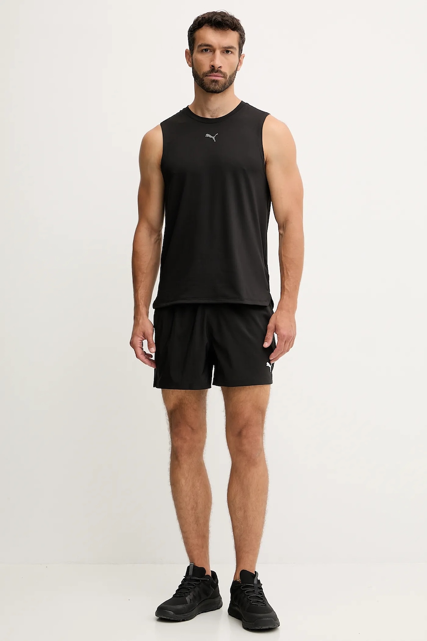 Футболка для тренинга Puma цвет чёрный 527509 Футболка для тренинга Puma цвет чёрный 527509