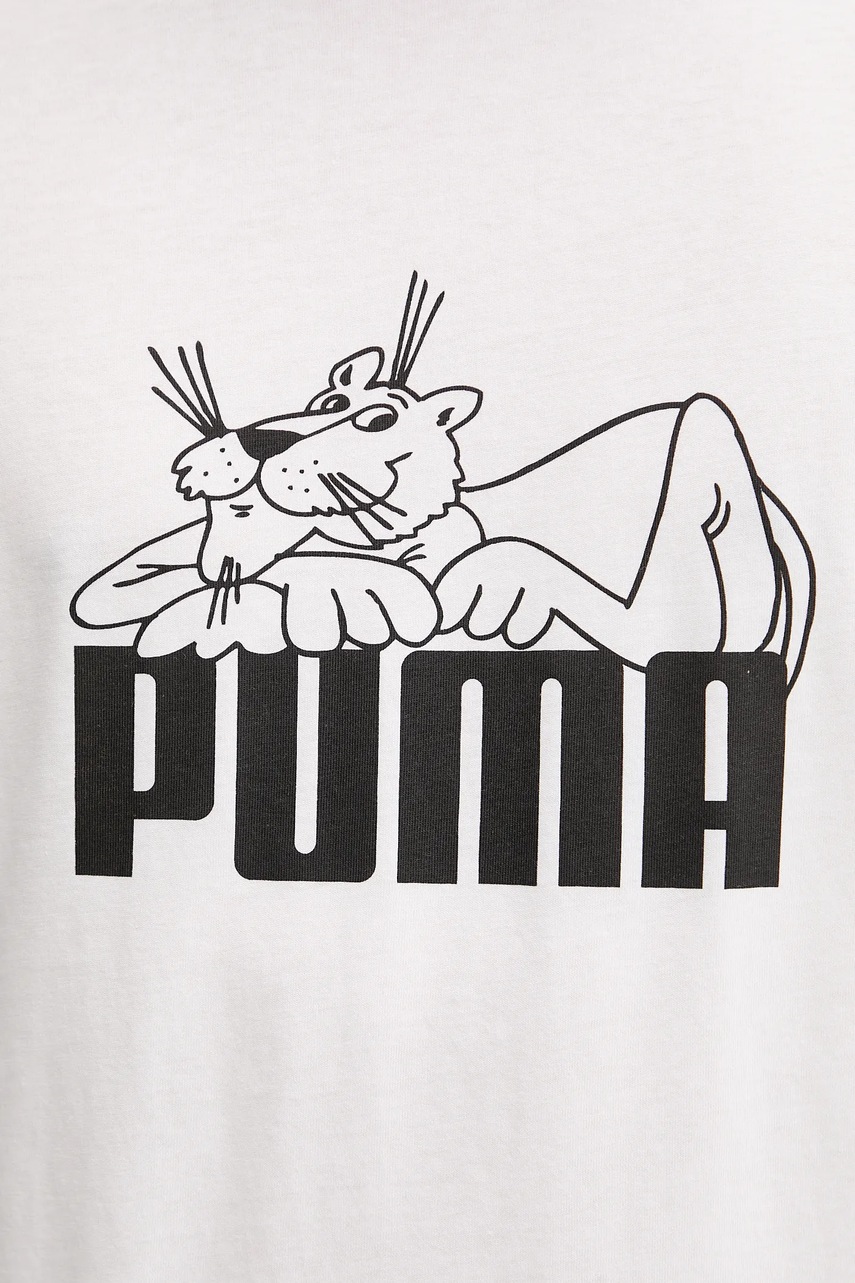 Bavlněné tričko Puma (obrázek 5)