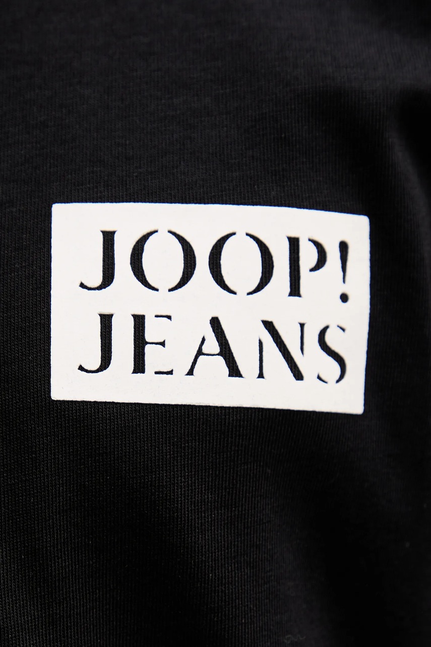 Βαμβακερό μπλουζάκι Joop! ανδρικό, χρώμα: μαύρο, 30047004 φωτογραφία