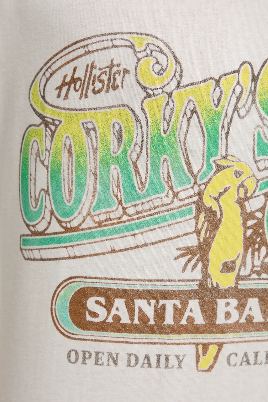 Bavlněné tričko Hollister Co. (obrázek 5)