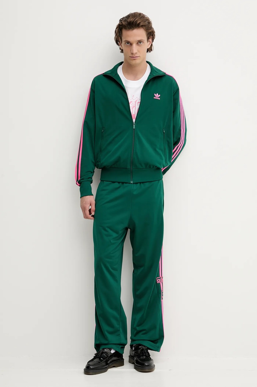 Хлопковая футболка adidas Originals Distressed Oversized Te цвет белый с принтом JW0207