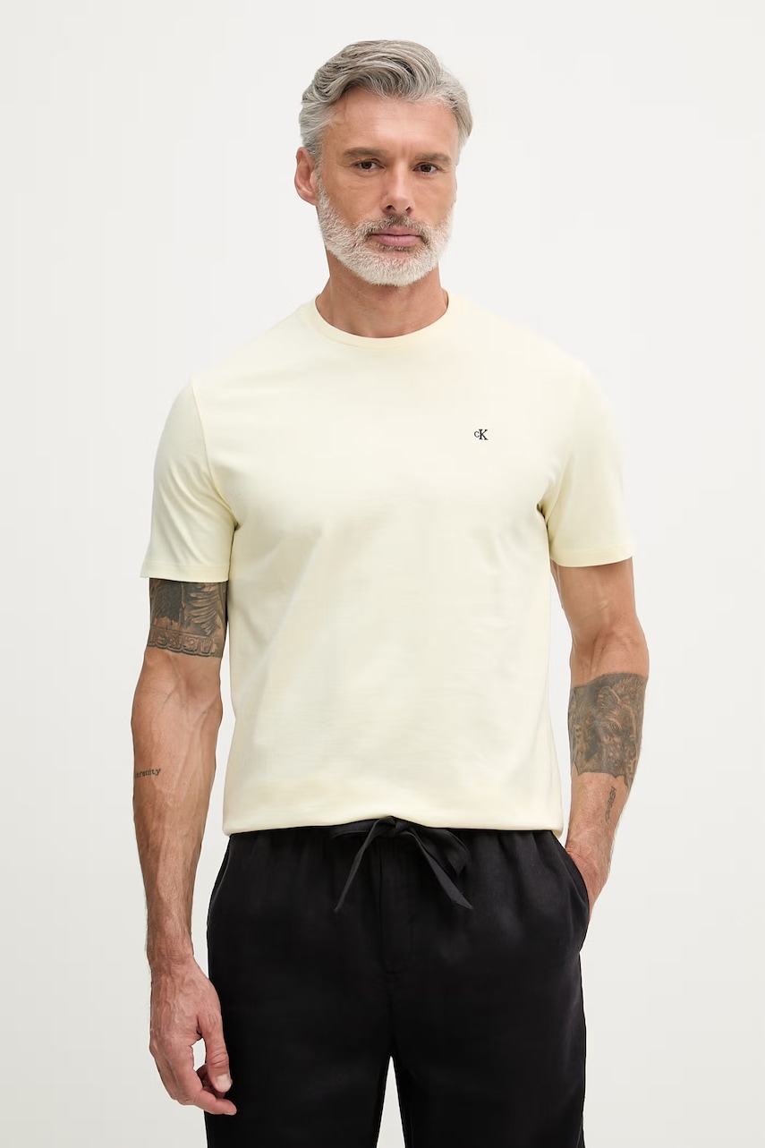 Calvin Klein Jeans T-shirt ανδρικό βαμβακερό LV04RD254G μπλε M,S,XL,2XL,L