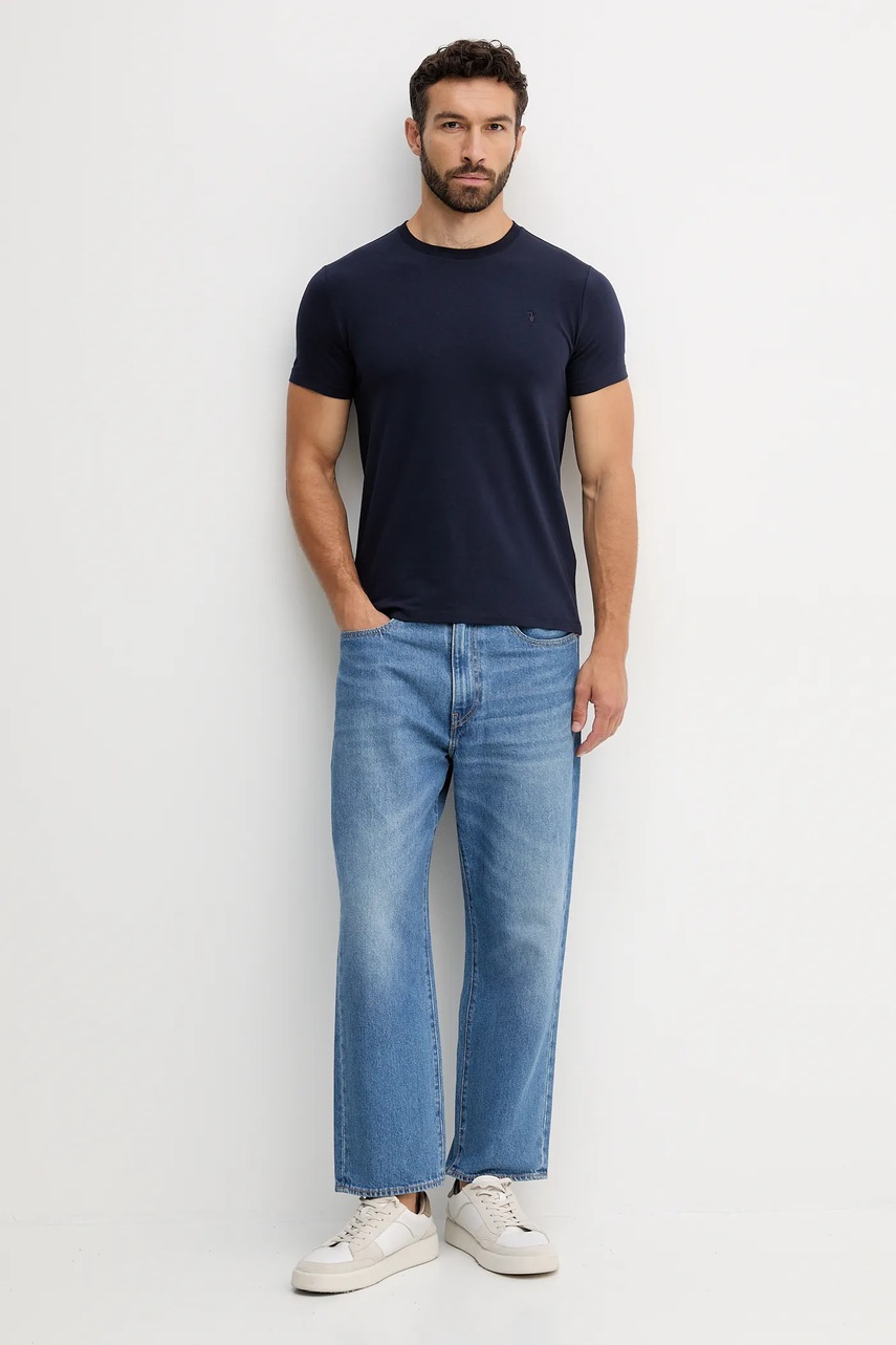Футболка Trussardi цвет синий однотонная G0228000042N Футболка Trussardi цвет синий однотонная G0228000042N