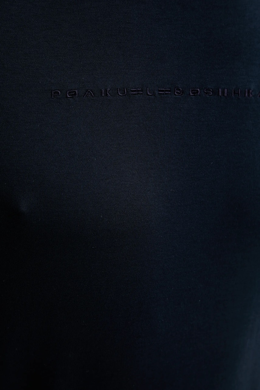 Bavlněné tričko Paul&amp;Shark Knitwear (obrázek 4)