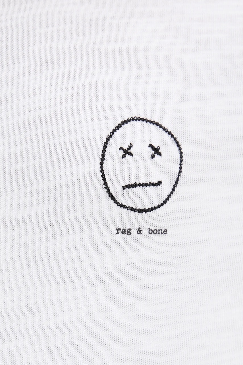 Βαμβακερό μπλουζάκι Rag & Bone φωτογραφία