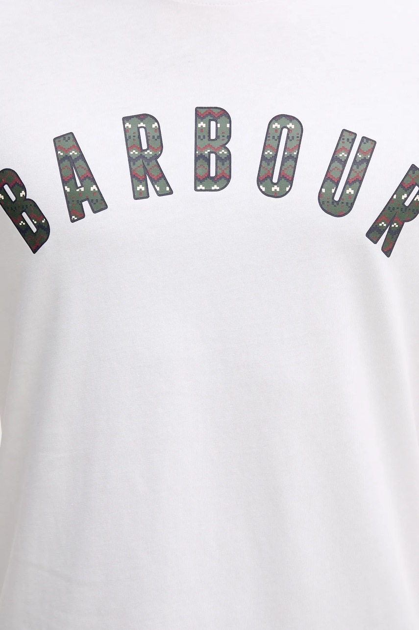 Βαμβακερό μπλουζάκι Barbour BOUGHS φωτογραφία