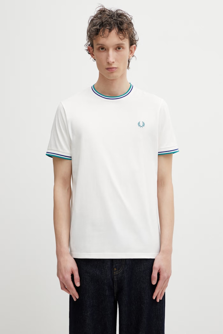 Fred Perry T-shirt ανδρικό βαμβακερό