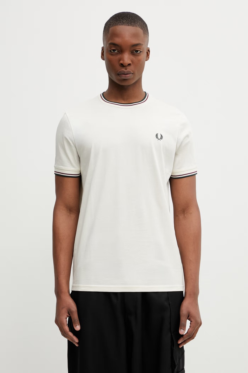 Fred Perry T-shirt Ανδρικό βαμβακερό