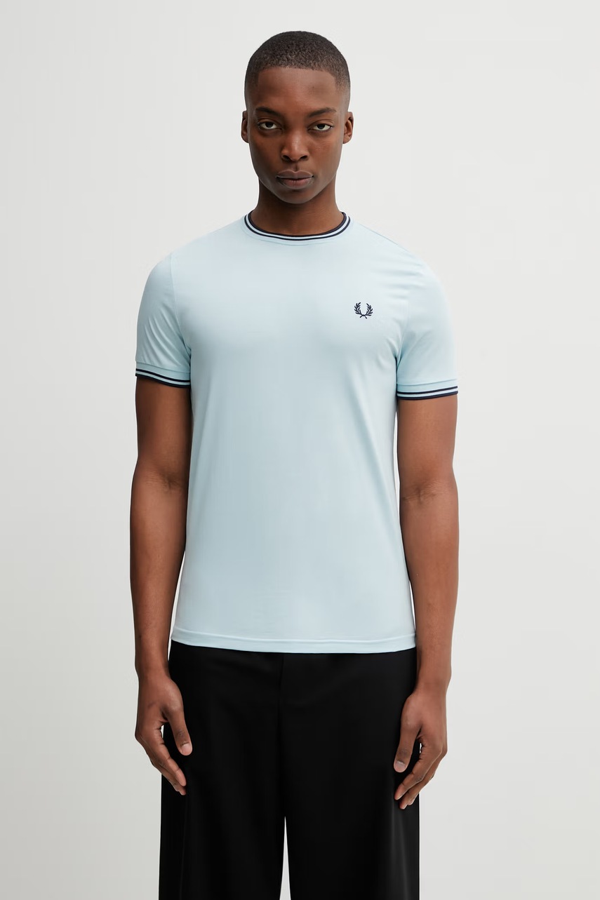 Fred Perry t-shirt ανδρικό βαμβακερό