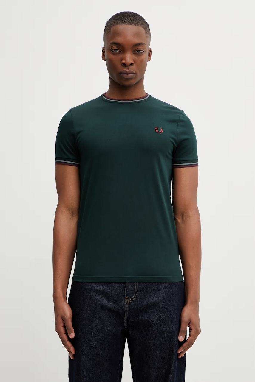 Fred Perry t-shirt ανδρικό βαμβακερό