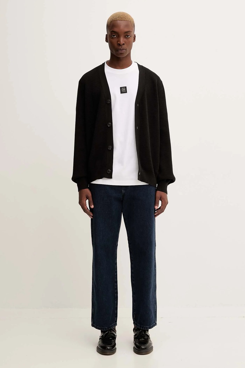 Хлопковая футболка HUGO цвет белый с аппликацией 50549304