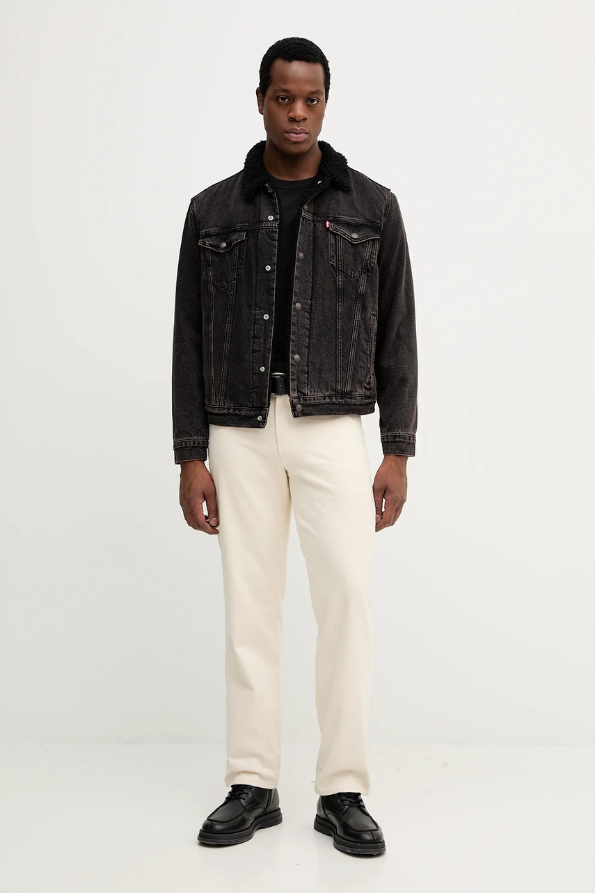 Хлопковая футболка Marc OPolo цвет чёрный с принтом 5000007146